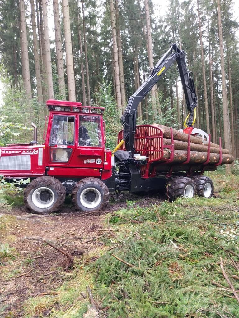 Dasser 10.8 TS10.8 Forwarders florestais