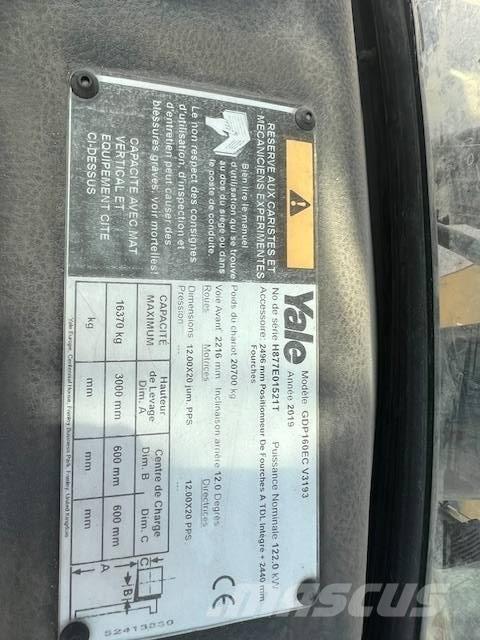 Yale GDP 160 EC Empilhadores Diesel