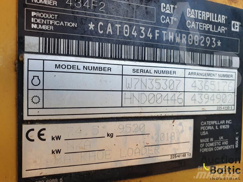 CAT 434 F2 Retroescavadeiras