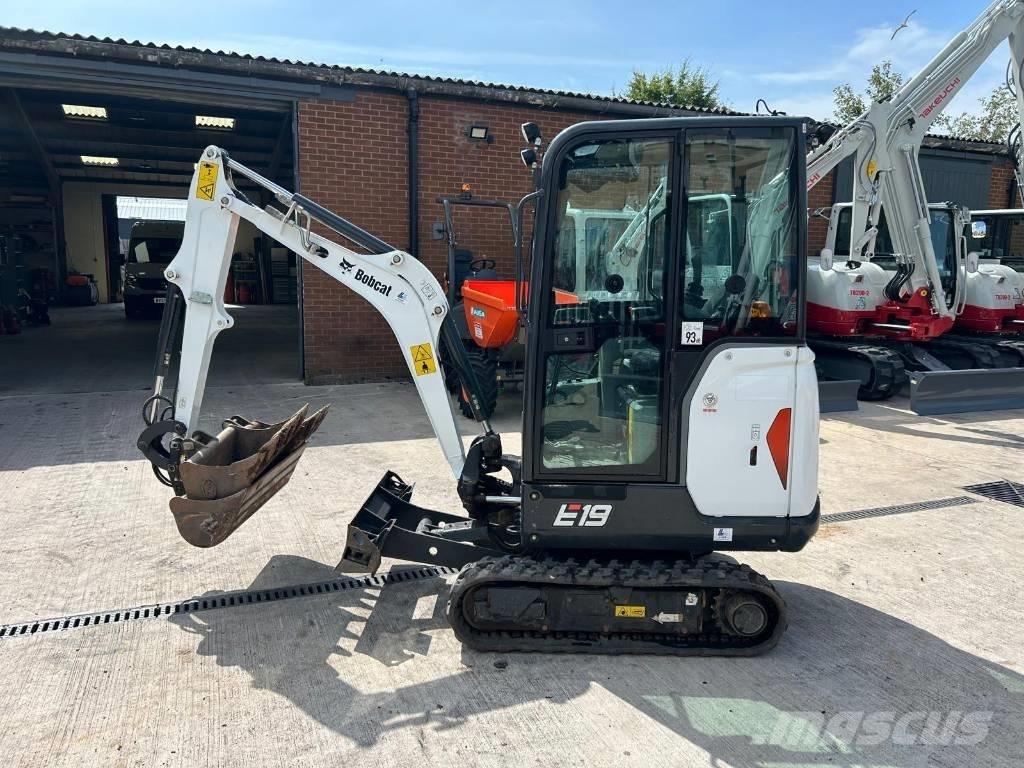 Bobcat E 19 Miniescavadeiras