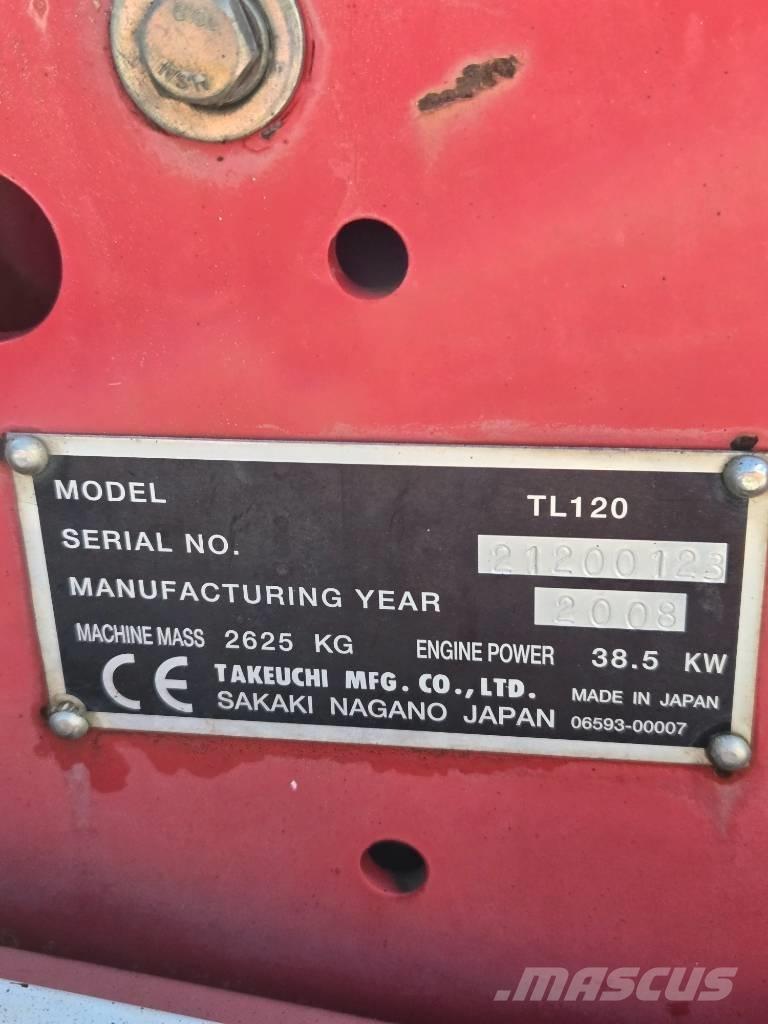 Takeuchi TL120 Minicarregadeiras