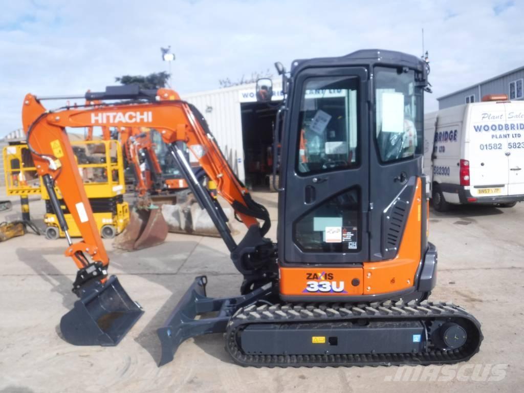 Hitachi ZX 33 U-6 Miniescavadeiras