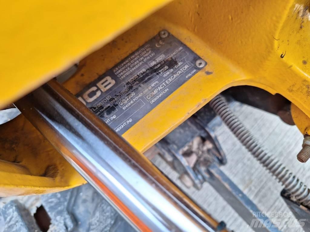 JCB 8008 Miniescavadeiras