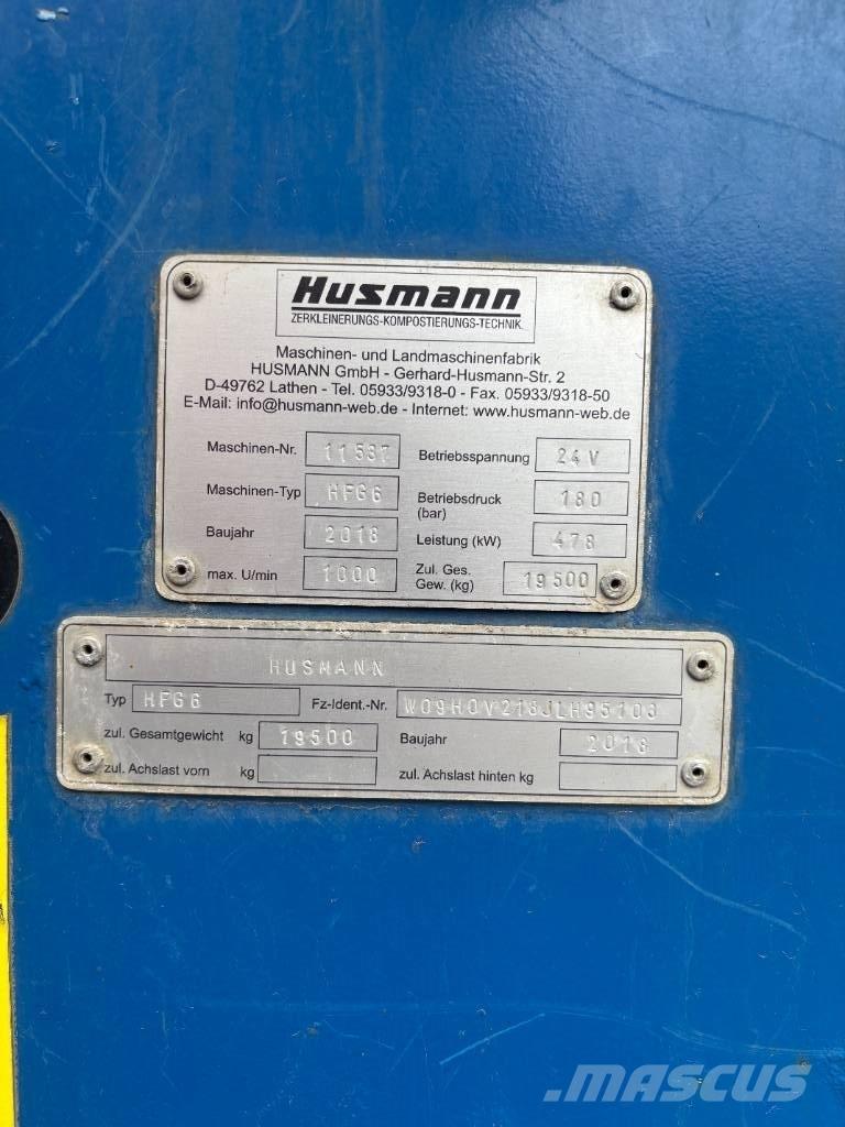 Husmann HFG 6 Trituradoras de lixo