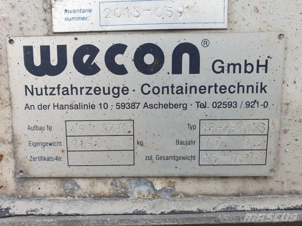 Wecon WPR782 Caixas