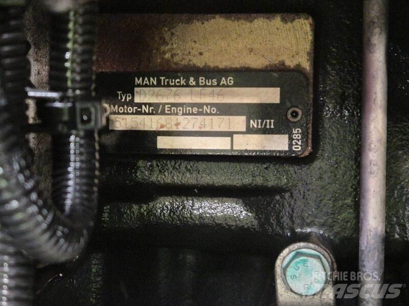 MAN D2676 LF46 Motores