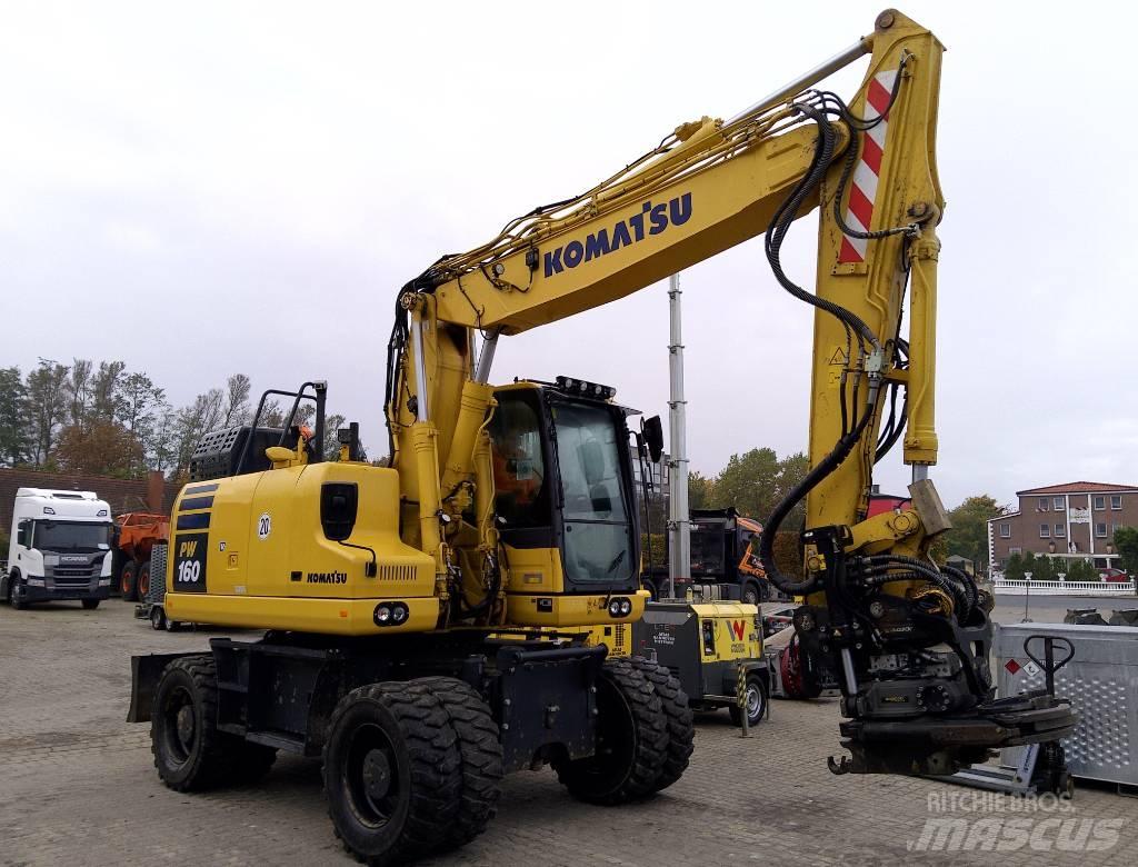 Komatsu PW160-11 Escavadoras de rodas