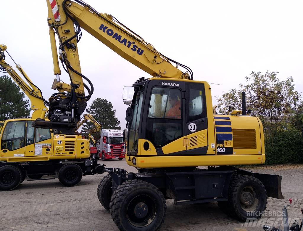 Komatsu PW160-11 Escavadoras de rodas