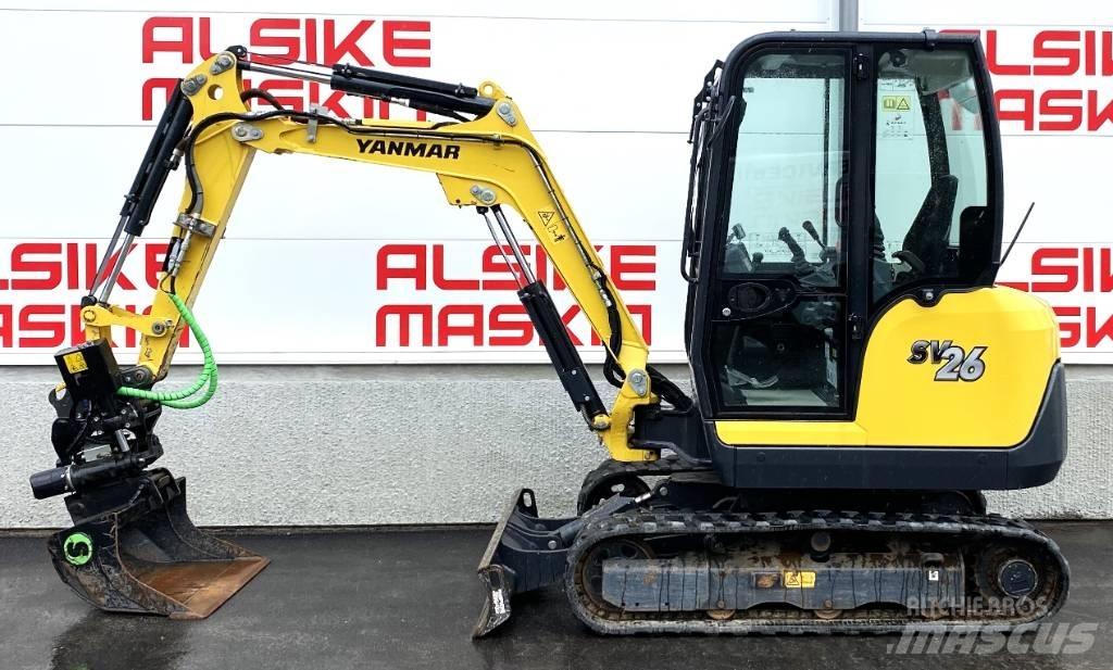 Yanmar SV 26 Miniescavadeiras