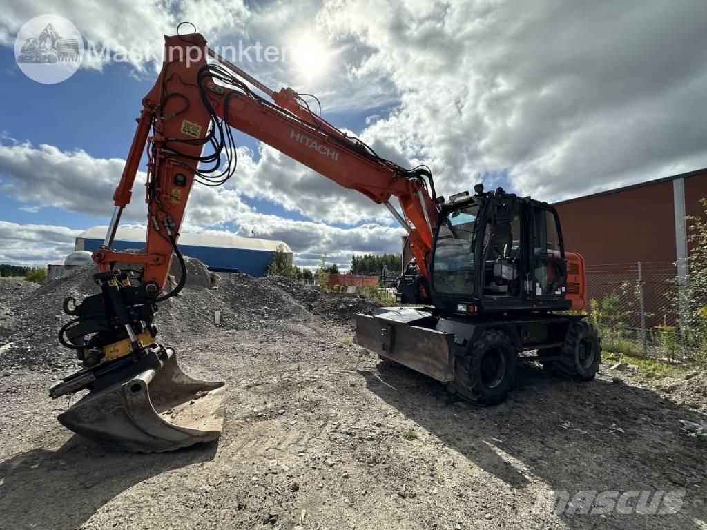 Hitachi ZX 140 W-5B Escavadoras de rodas