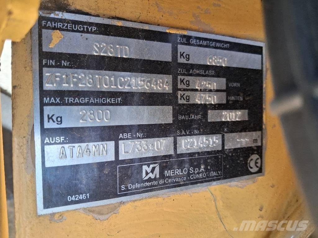 Merlo P 28.8 Manipulador telescópico