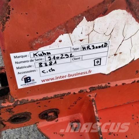 Kuhn HR3001D Grades mecânicas e moto-cultivadores