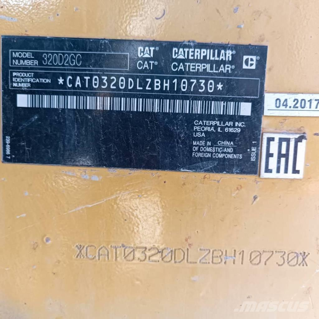 CAT 320D2 GC Escavadeiras de esteiras