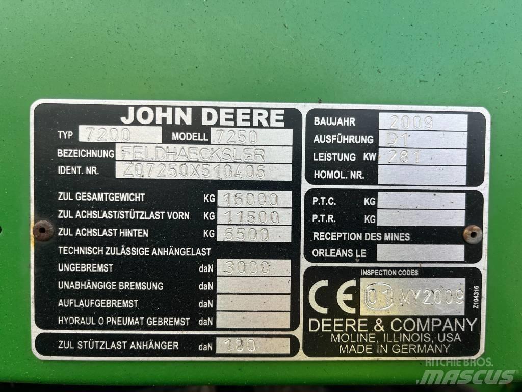 John Deere 7250 Forrageiras auto-propulsionadas