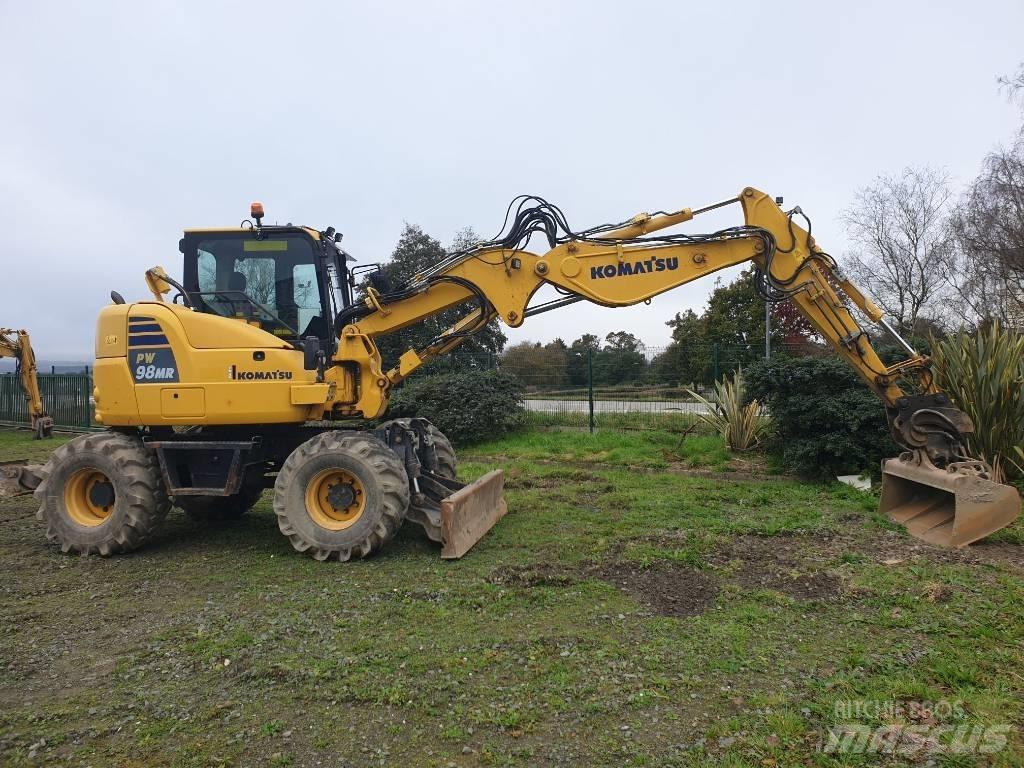 Komatsu PW98MR-10 Escavadoras de rodas