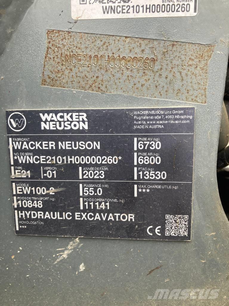 Wacker Neuson EW 100 Escavadoras de rodas