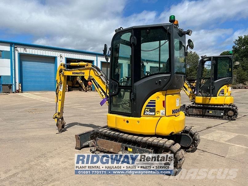 Komatsu PC 26 MR Miniescavadeiras