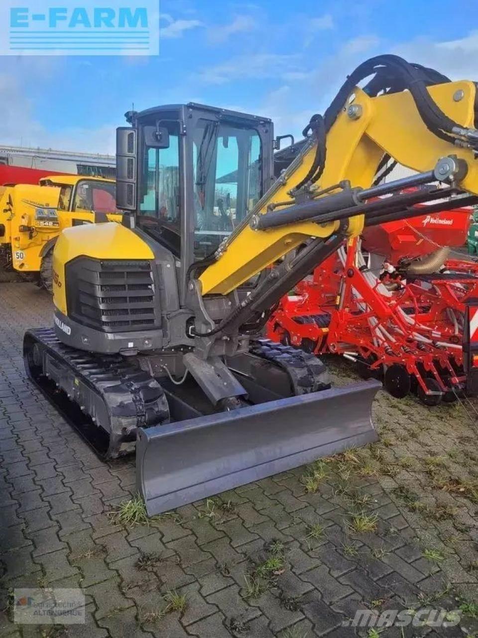 New Holland e55d Miniescavadeiras