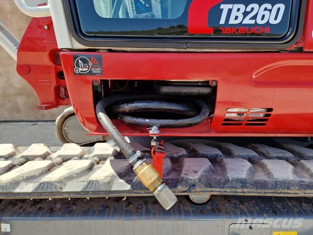 Takeuchi TB 260 Miniescavadeiras
