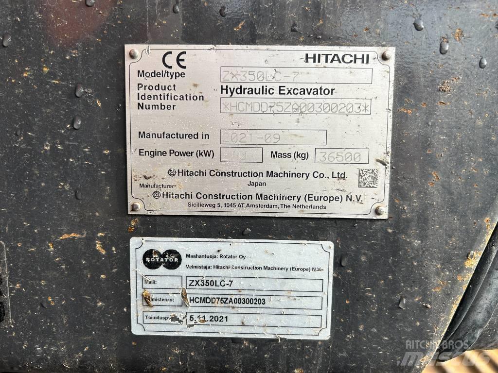 Hitachi ZX350LC-7 Escavadeiras de esteiras