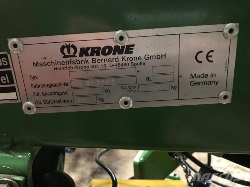 Krone Swadro 807 Gadanheiras-fileiras