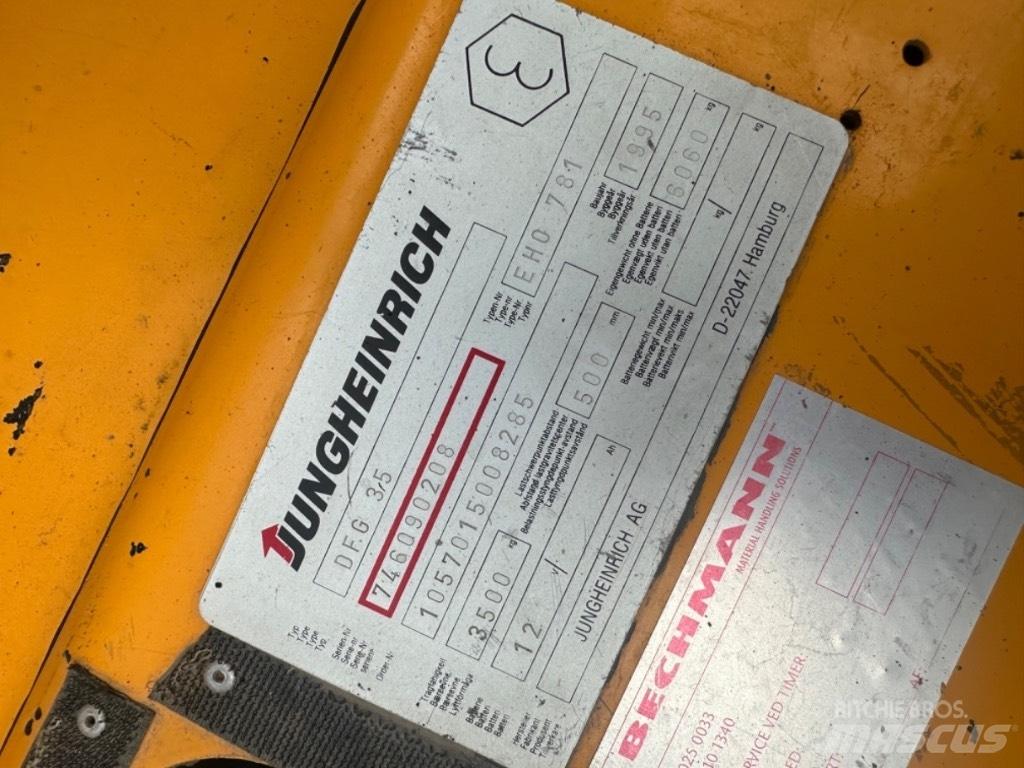 Jungheinrich EFD35 Empilhadores Diesel