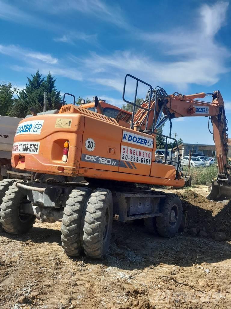Doosan DX 160 W-3 Escavadoras de rodas