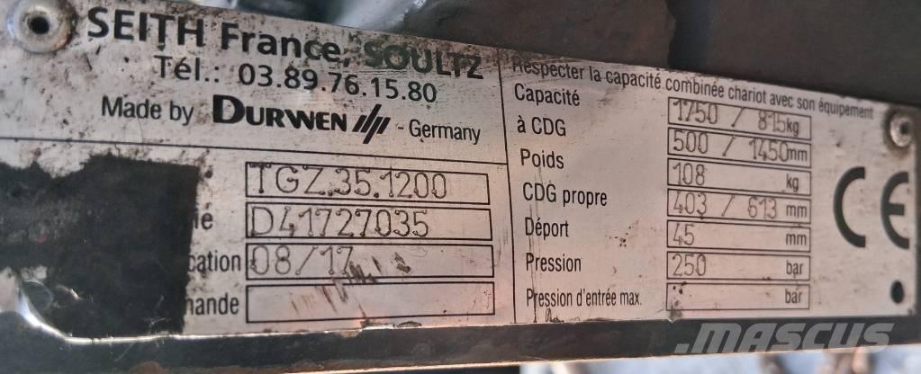 Mitsubishi FB 35 N Empilhadores eléctricos