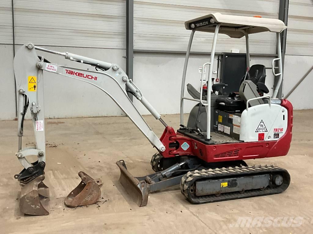 Takeuchi TB 216 Miniescavadeiras