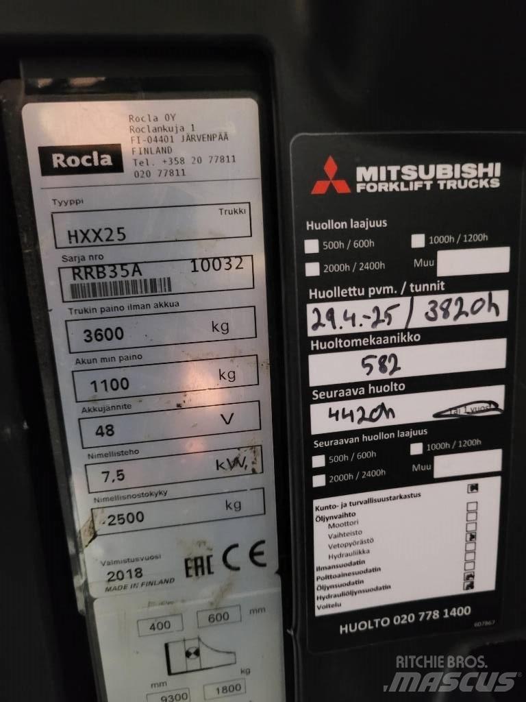 Rocla HXX25 Empilhadores Elevadores