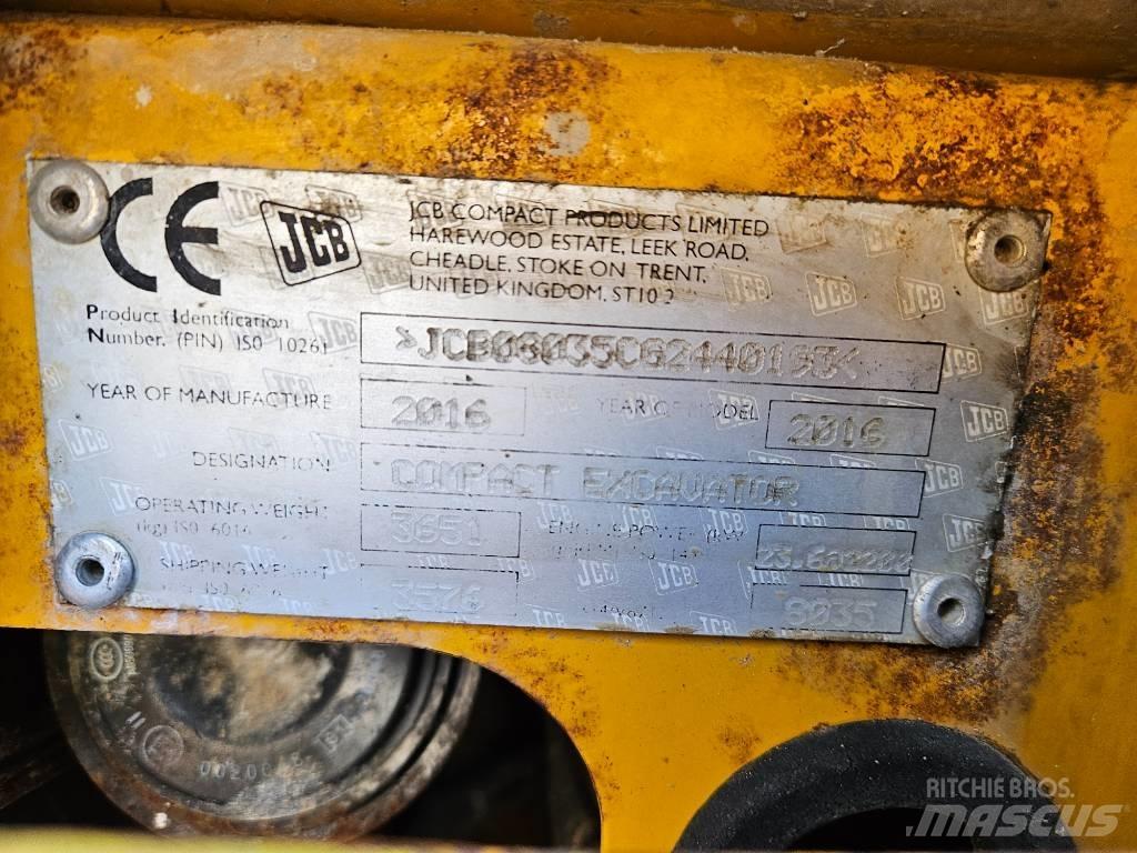 JCB 8035 Miniescavadeiras