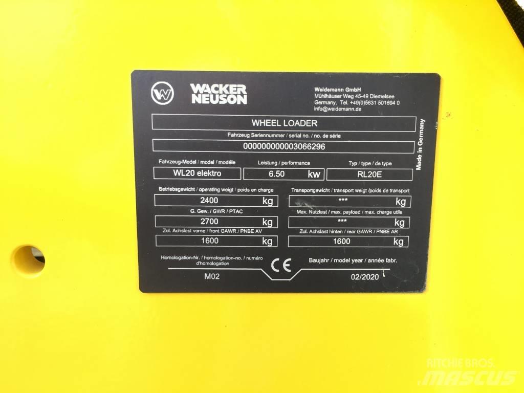 Wacker Neuson WL20e Carregadeiras de rodas