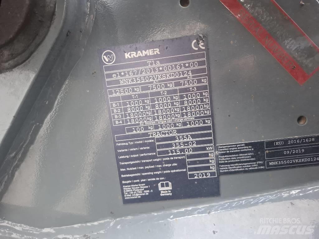 Kramer 8155 Carregadeiras de rodas