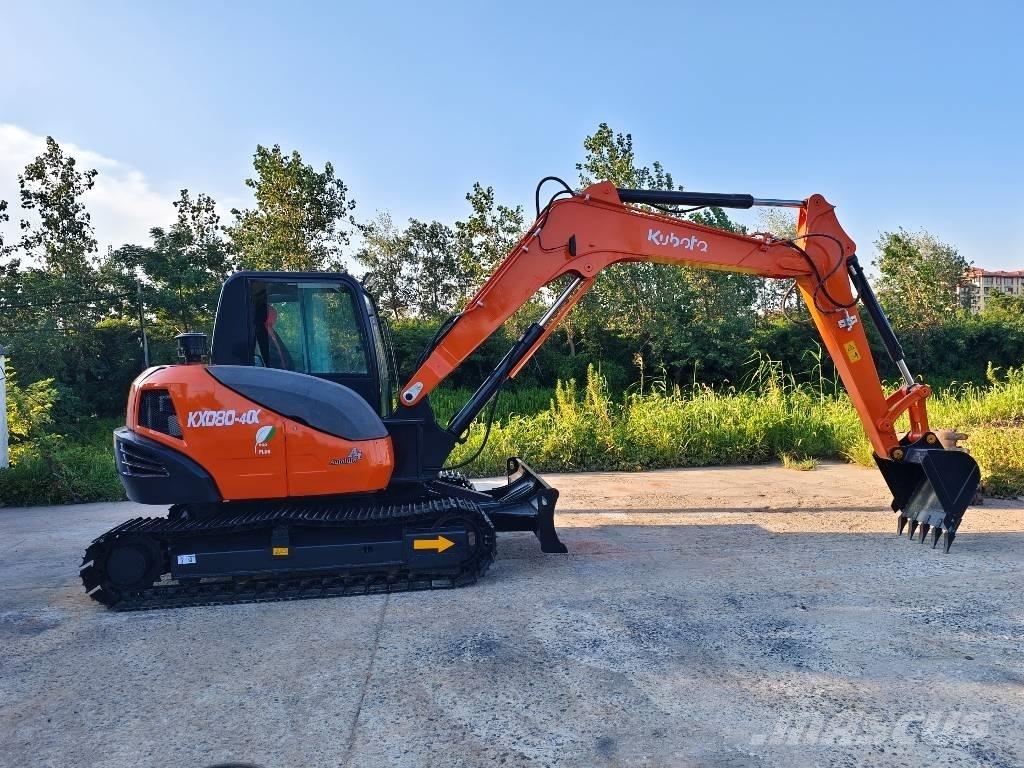 Kubota KX 080-4 CX Escavadoras Midi 7t - 12t