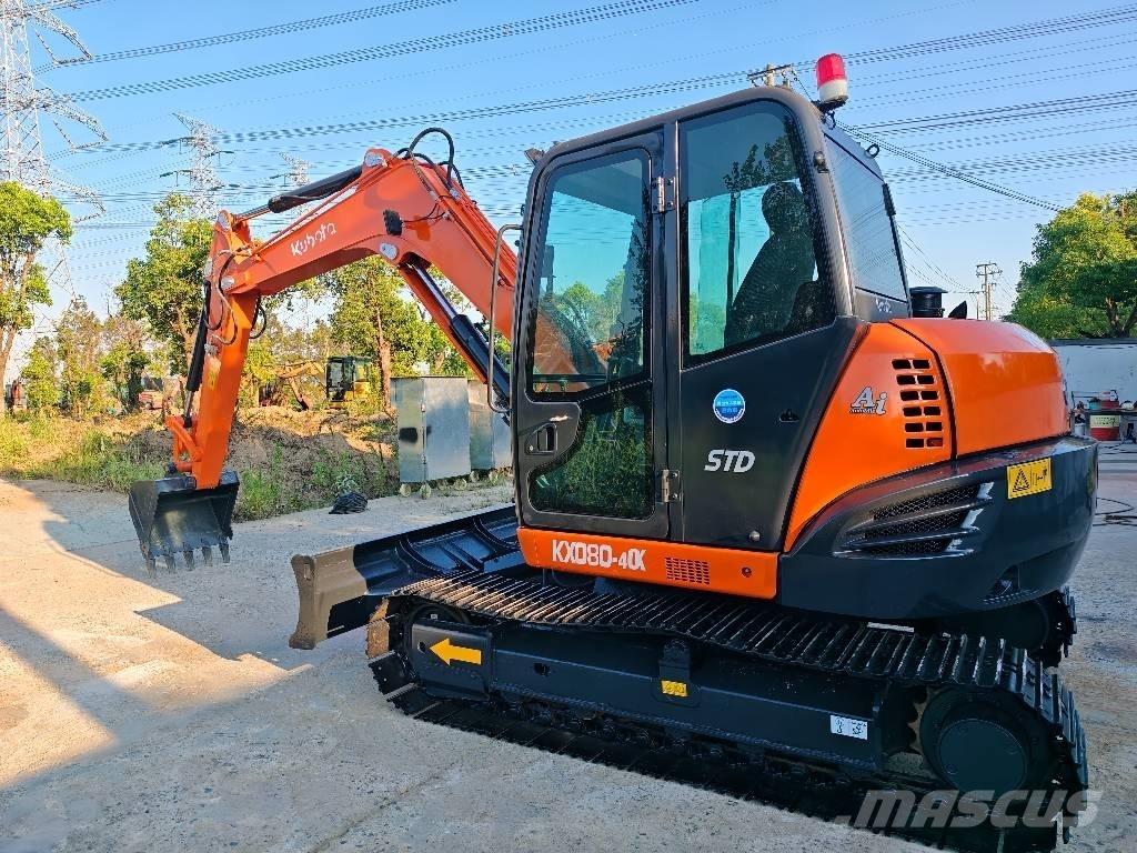 Kubota KX 080-4 CX Escavadoras Midi 7t - 12t