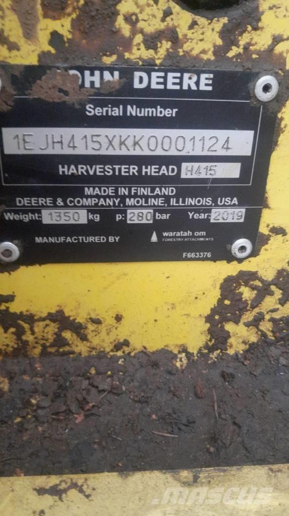 John Deere 1270 E Processadores florestais