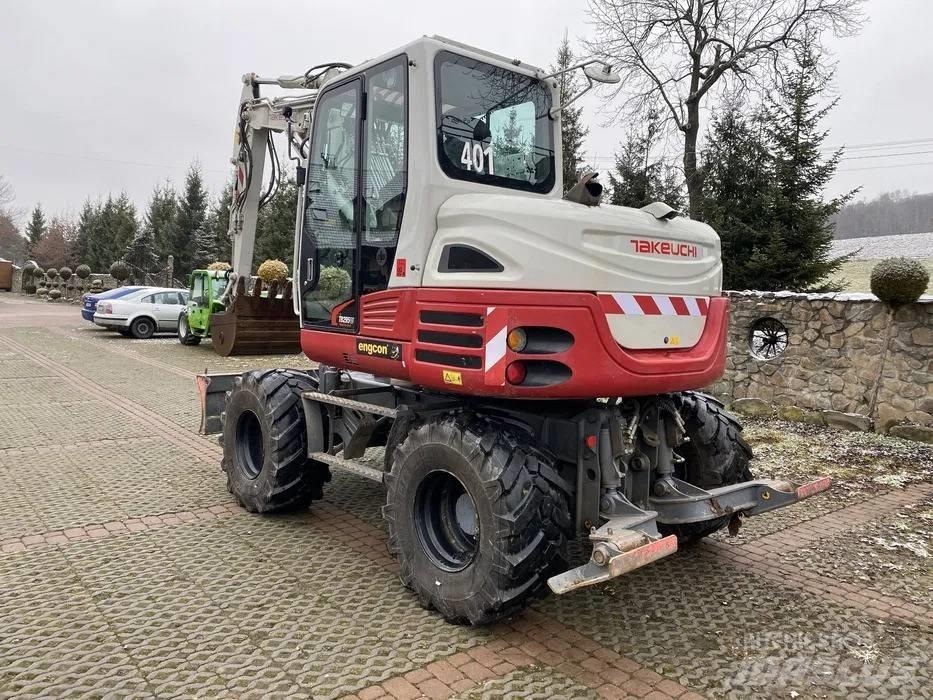 Takeuchi TB 295 Escavadoras de rodas