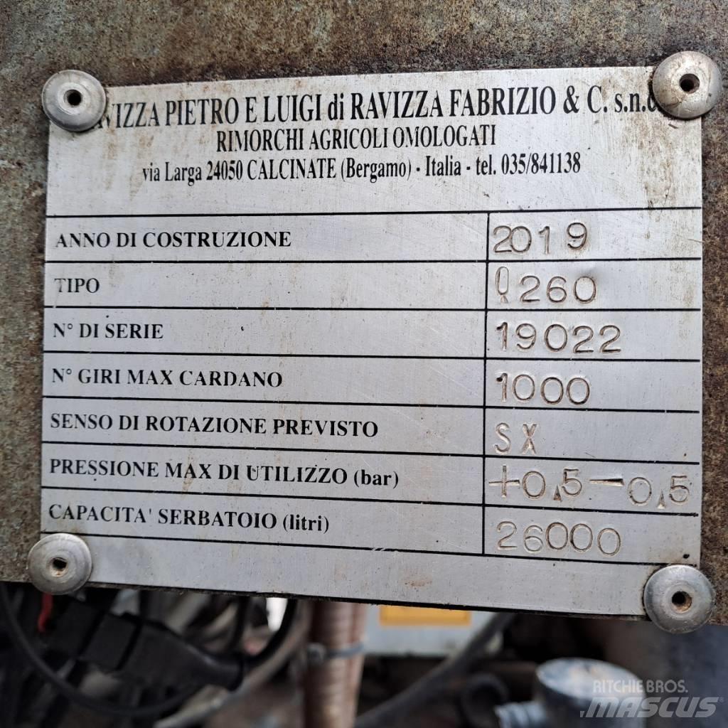  RAVIZZA CB260S4ASIB Camiões-cisterna de lamas