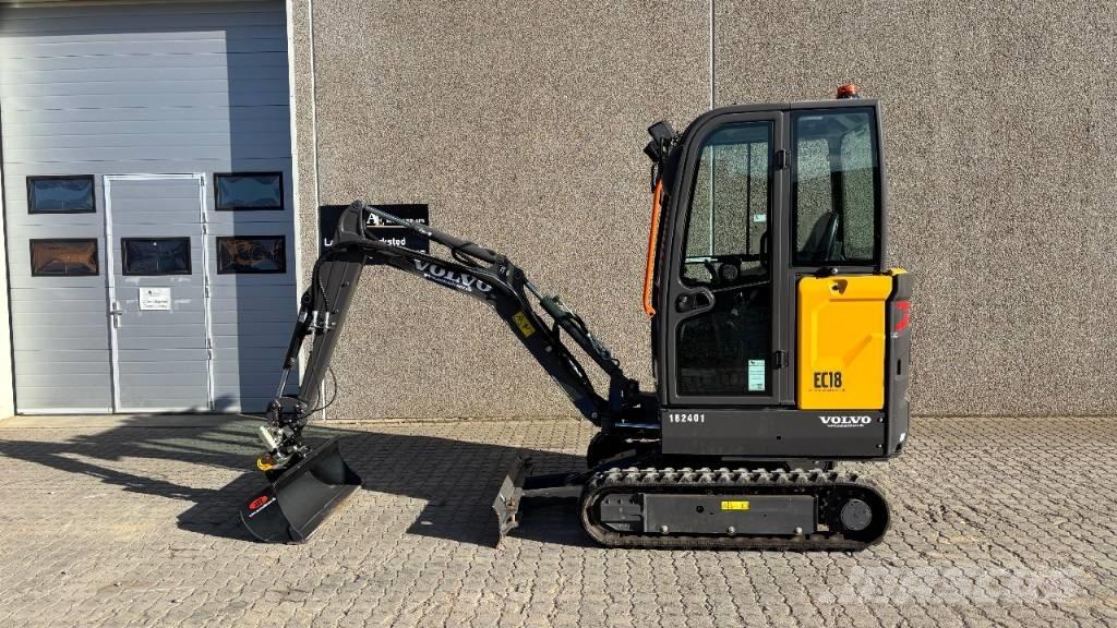 Volvo EC 18 Electric Miniescavadeiras
