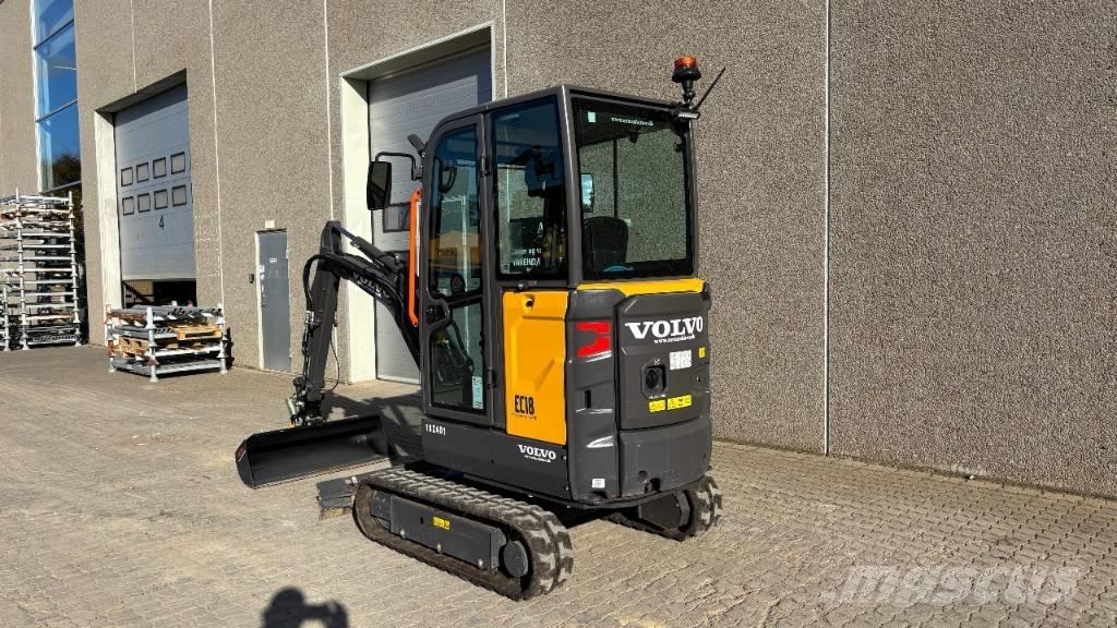 Volvo EC 18 Electric Miniescavadeiras