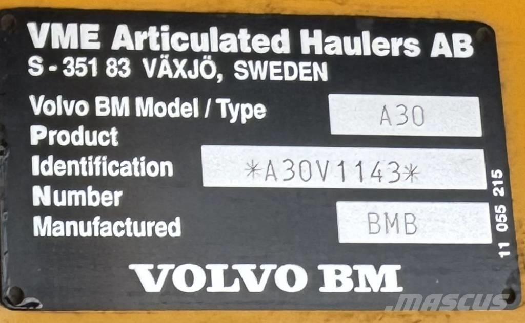 Volvo A 30 Caminhões articulados