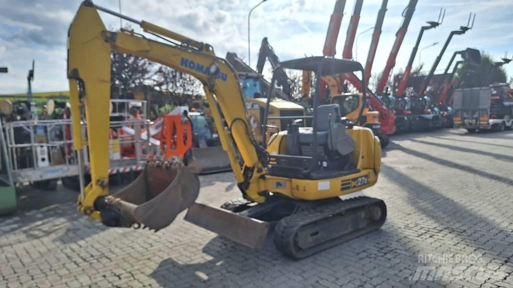 Komatsu PC27R-8 Miniescavadeiras
