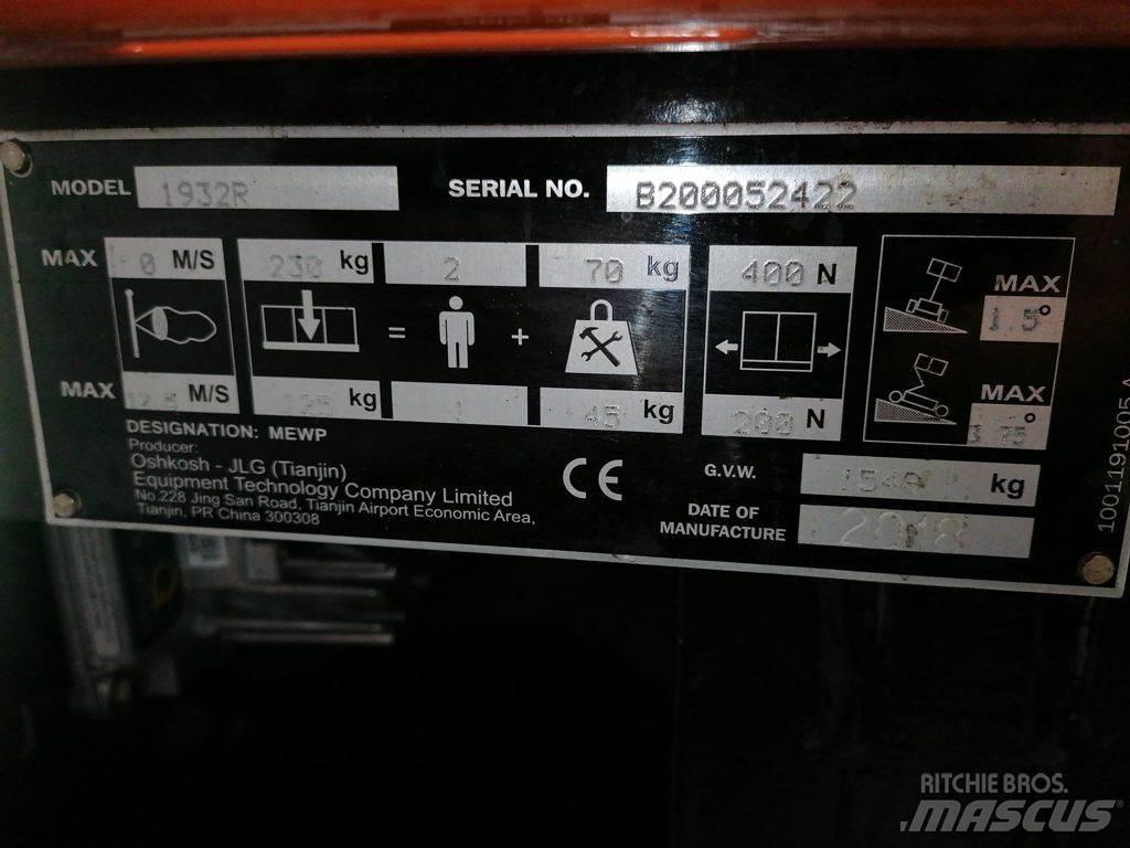 JLG 1932R Elevadores de tesoura