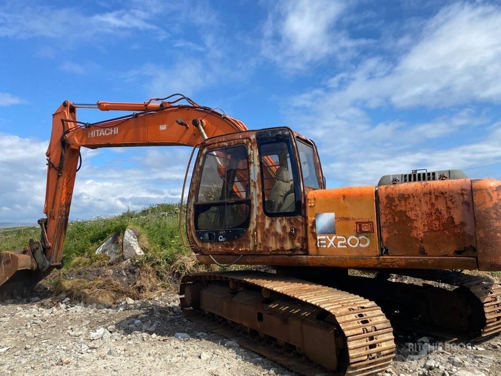 Hitachi EX 200-5 Escavadeiras de esteiras
