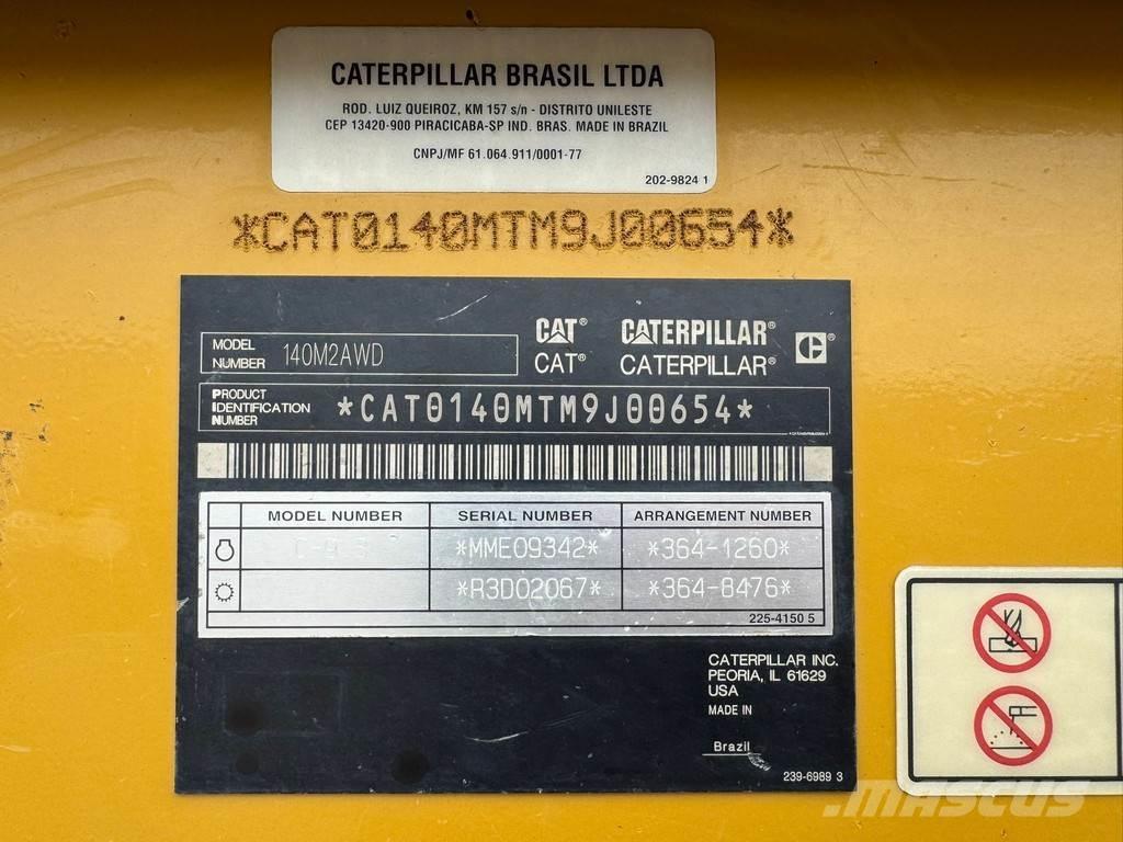 CAT 140M2 AWD Motoniveladoras