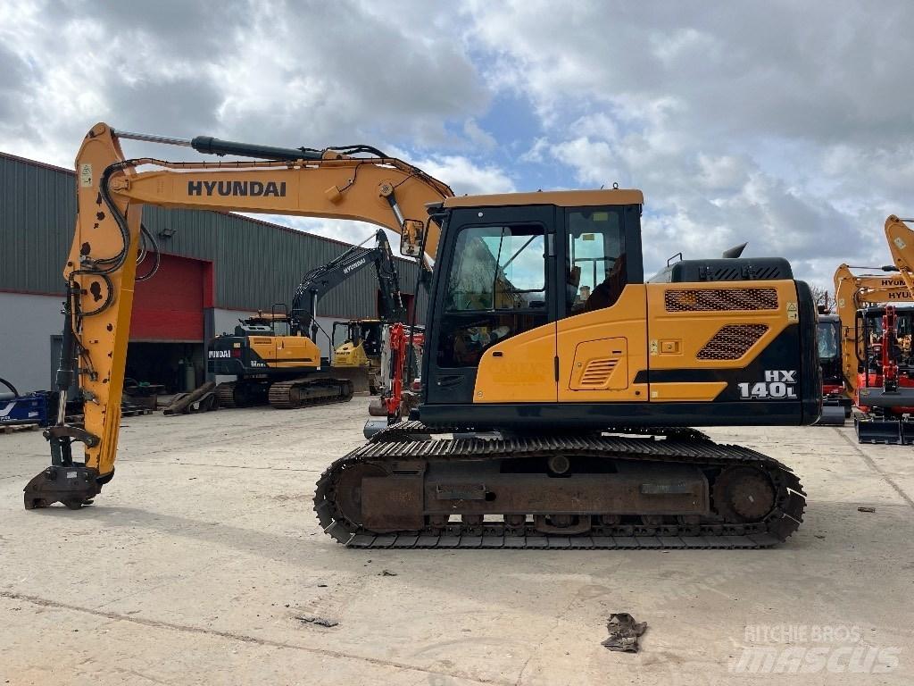 Hyundai HX140L Escavadeiras de esteiras