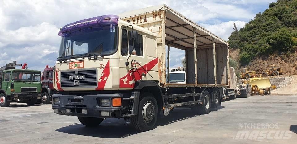 MAN 26.422 Camiões caixa cortinas laterais