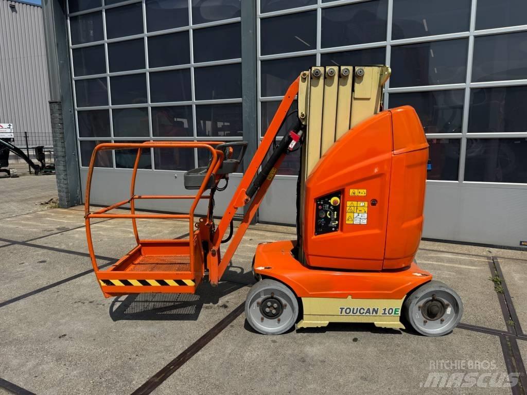 JLG Toucan 10 E Plataformas de Mastro Vertical