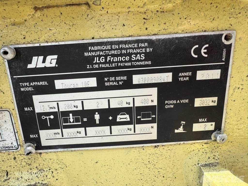 JLG Toucan 10 E Plataformas de Mastro Vertical