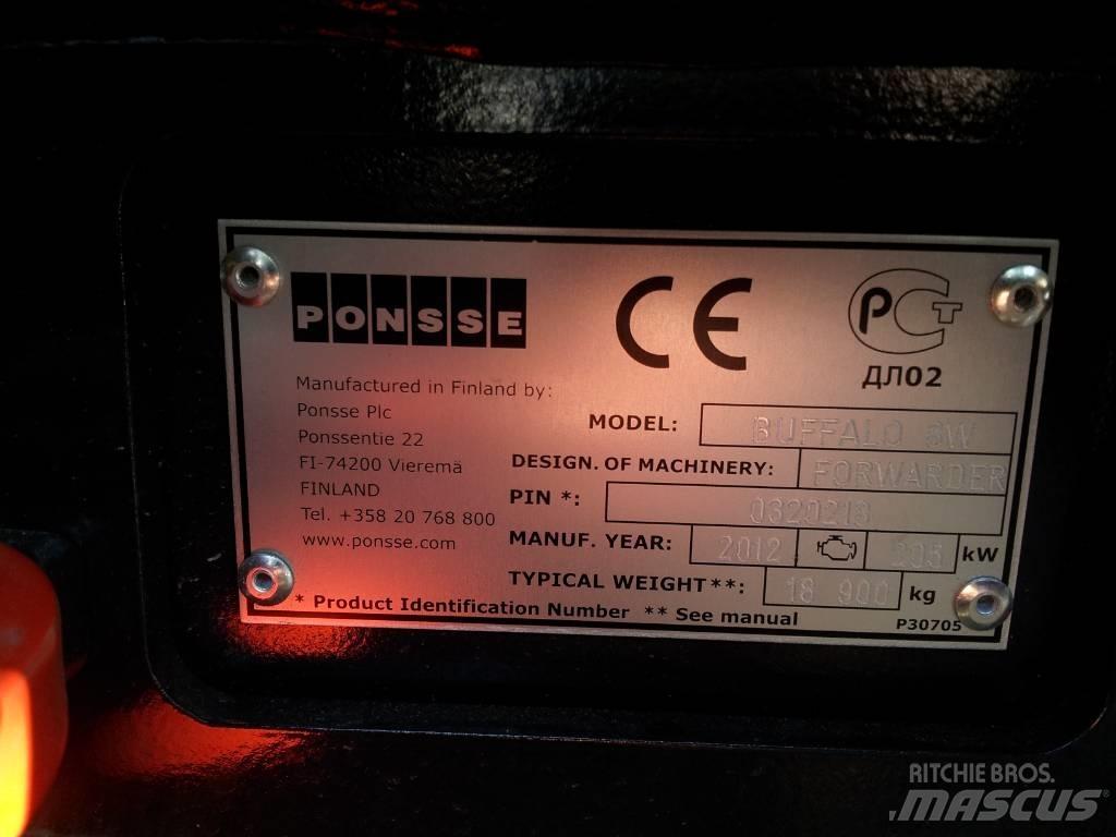 Ponsse Buffalo 8W Forwarders florestais